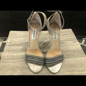 Steve Madden rhinestone heels size 6.5...worn 2x